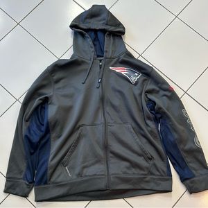 New England Patriots Nike NFL Therma-Fit Full Zip Hoodie